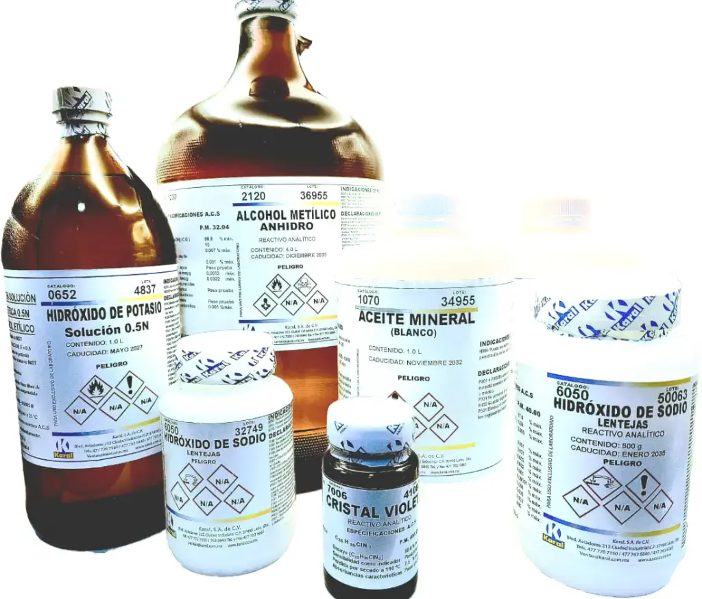 K1000.2500plasti ACIDO ACETICO GLACIAL R.A libre de aldehídos (plastisol, libre de roturas) 2.5 L MARCA: KARAL