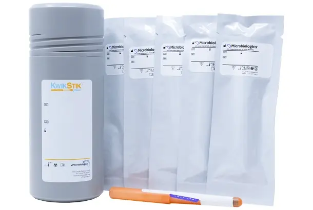 0484X PSEUDOMONAS PARAERUGINOSA DERIVED FROM ATCC 9027 (KWIK-STIK PLUS) (5 UNITS) MARCA: MICROBIOLOGICS